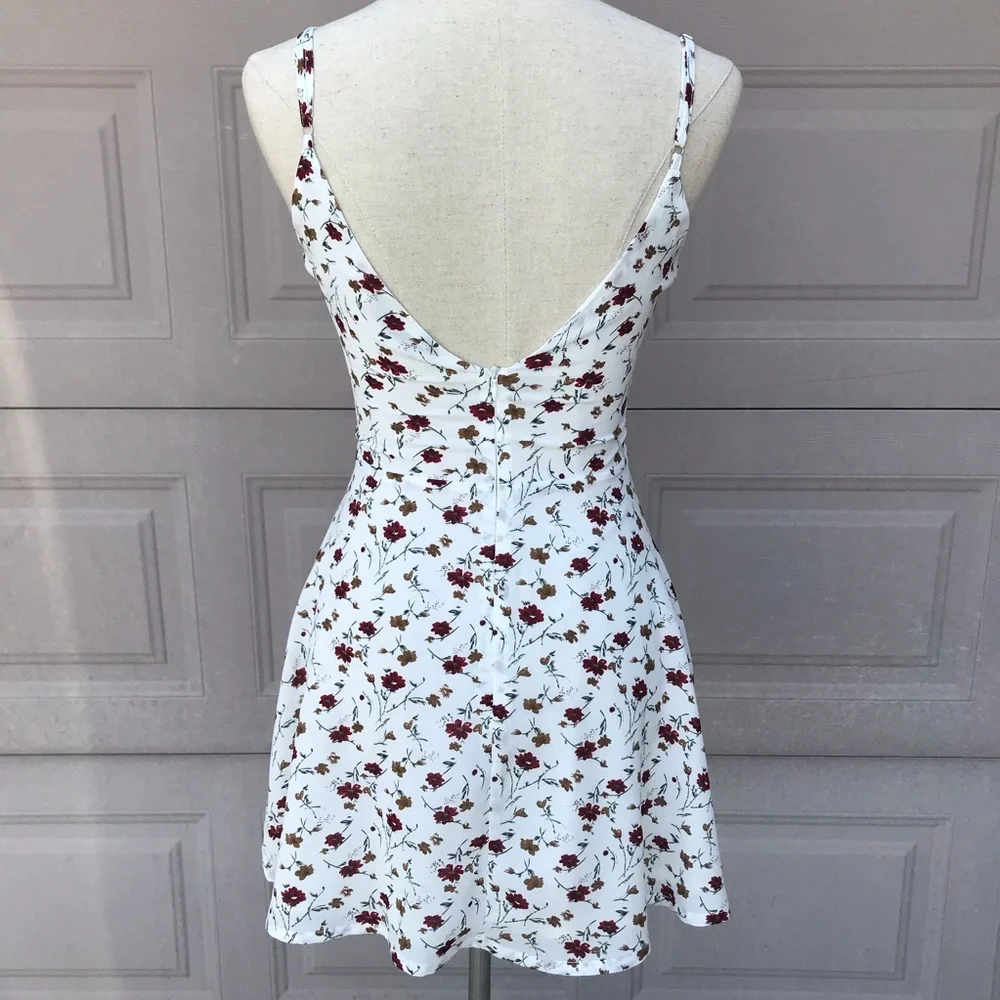 Shein Floral Print Mini Dress (XS) - Picture 3 of 10